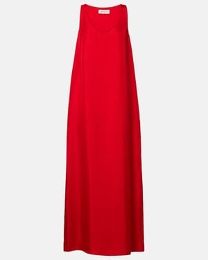 Rohe Silk Maxi Dress - Red