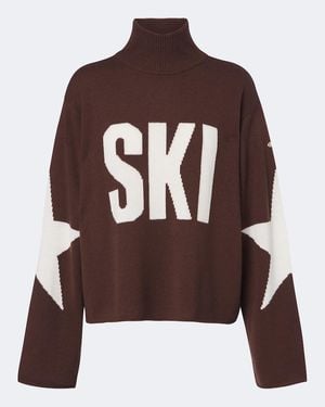 Goldbergh Wool-Blend Turtleneck Sweater - Brown