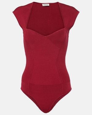 Jonathan Simkhai Barbara Bodysuit - Red