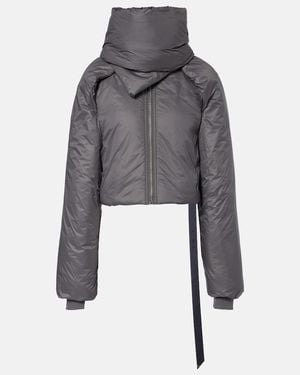 Rick Owens Convertible Puffer Jacket - Gray