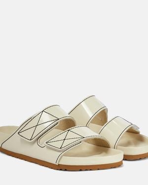 Proenza Schouler X Birkenstock Milano Leather Slides - White