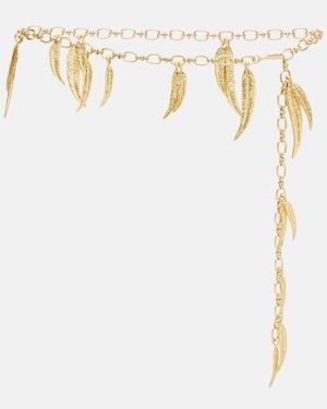 Zimmermann Charm Chain Belt - White