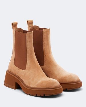 Jimmy Choo Tamia Suede Chelsea Boots - Brown