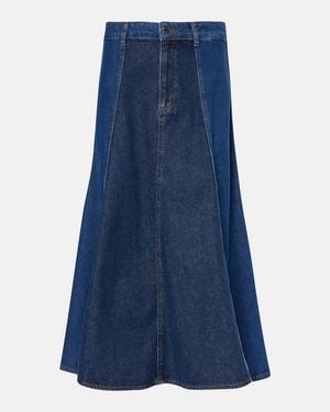 AG Jeans Midi-Jeansrock Arles - Blau