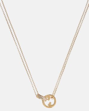Gucci Blondie Interlocking G Necklace - Metallic