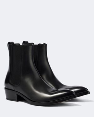 Tom Ford Leather Boots - Black