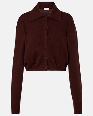 Dries Van Noten Cardigan Aus Kaschmir - Rot