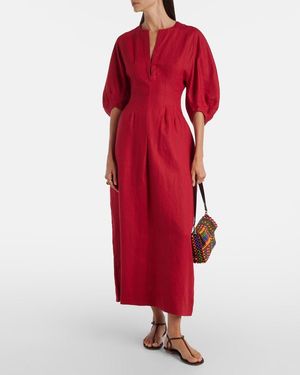 faithfull soleil linen maxi dress Faithfull Soleil linen maxi dress Faithfull