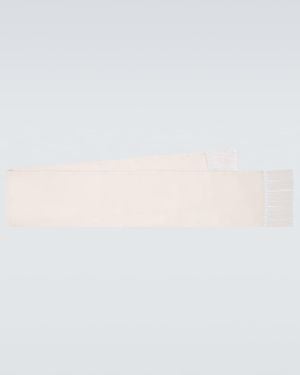 Tom Ford Silk Gabardine Scarf - Natural