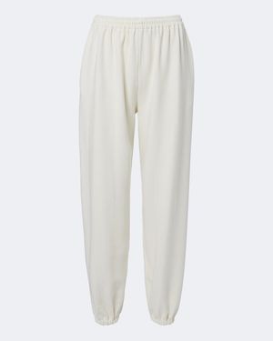 Magda Butrym Jersey Joggers - White