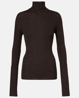 Calvin Klein Pullover Aus Wolle - Schwarz