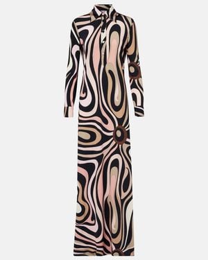 PUCCI Marble Dress - White