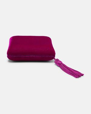 Sophie Bille Brahe Velvet Jewellery Box - Purple
