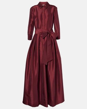 Jonathan Simkhai Julip Taffeta Gown - Red