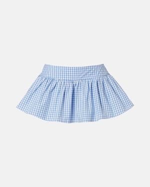 ShuShu/Tong Skort Aus Baumwolle - Blau