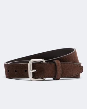The Row Cintura Geo - Marrone