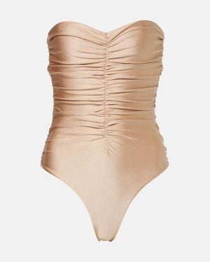 JADE Swim Banador Fruncido Yara - Neutro