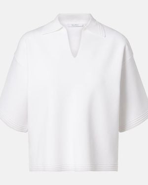 Max Mara Dolce Oversized Top - White