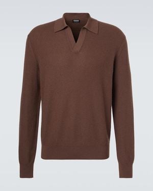 ZEGNA Pullover Aus Kaschmir - Braun