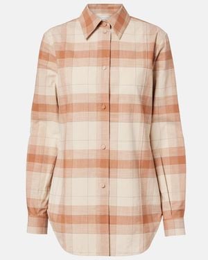 Calvin Klein Scarlett Cotton Shirt - Brown
