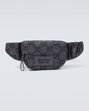Gucci Maxi Gg Belt Bag - Black