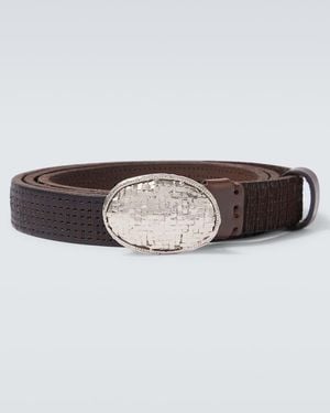 Brunello Cucinelli Leather Belt - Multicolour