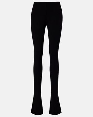 Gucci Crepe Jersey Slim Trousers - Black