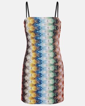 Missoni Lame Minidress - Blue