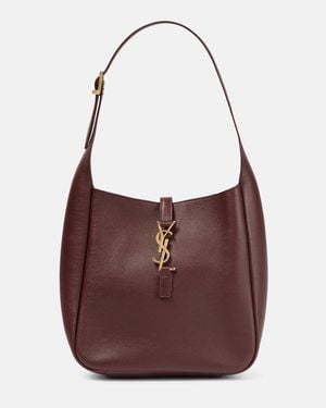 Saint Laurent Small Le 5 À 7 Shoulder Bag - Purple