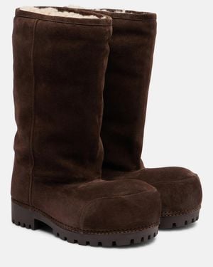 Balenciaga Winter Boots - Brown
