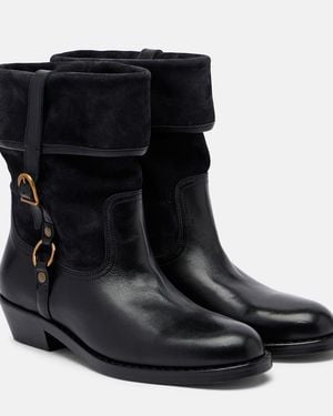 Isabel Marant Ildra Buckle Boot - Black