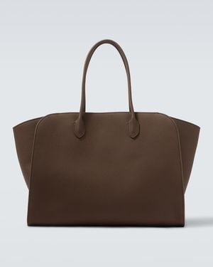 The Row Tote Bag Marlo Aus Leder - Braun