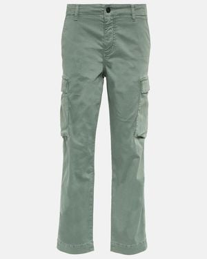 AG Jeans Straight Cargo Trousers - Green