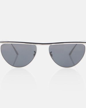 KHAITE X Oliver Peoples Flat-Top Sunglasses - Grey