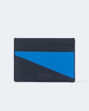 Loewe Leather Card Holder - Blue