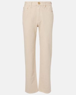 Blazé Milano Nariida Paso Straight Jeans - Natural