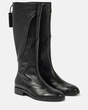 See By Chloé Tassel Leather Knee-High Boots - Black