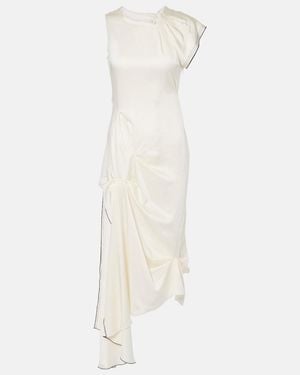 acler dalisay draped midi dress Sell Acler Dalisay Draped Midi Dress - Dark Blue