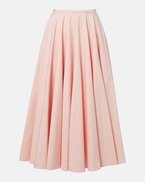 Givenchy Cotton Midi Skirt - Pink