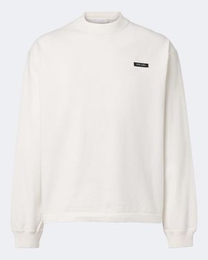 Prada Cotton Jersey T-Shirt - White