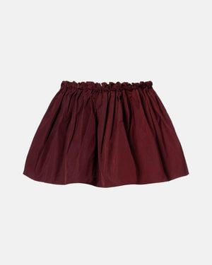 ShuShu/Tong Gathered Miniskirt