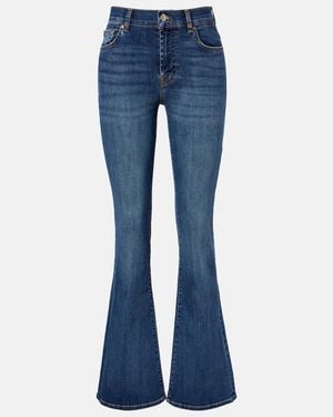 7 For All Mankind Leggy Bootcut Jeans - Blue
