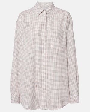 The Row Hemd Dalan Aus Baumwolle - Weiß