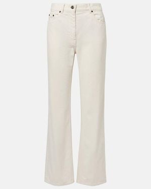 The Row Fargo Straight Jeans - Natural