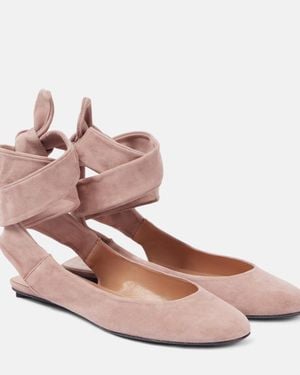 The Attico Cloe Ballerina Shoes - Pink