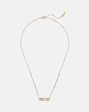 Messika Baby Move 18Kt Necklace With Diamonds - Metallic