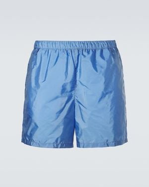 Prada Re-Nylon Swim Trunks - Blue