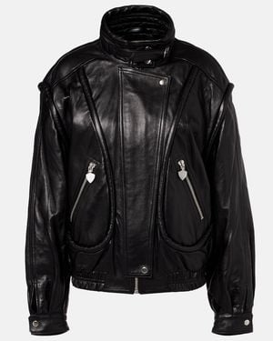 Isabel Marant Leather Jacket - Black