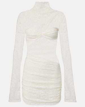 Bananhot Francisca Lace Minidress - White
