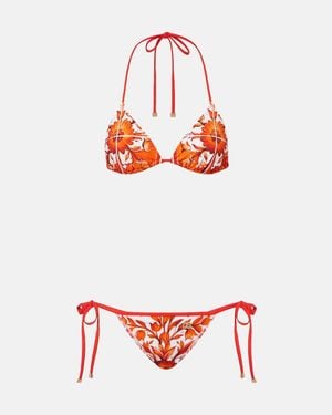 Dolce & Gabbana Bikini Majolica - Rot